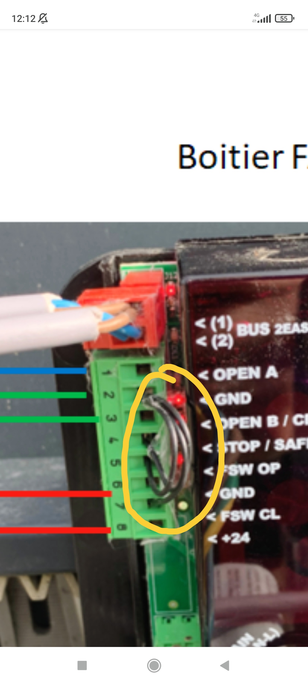 branchement Kit récepteur universel SOMFY avec opérateur Coulissant — free download