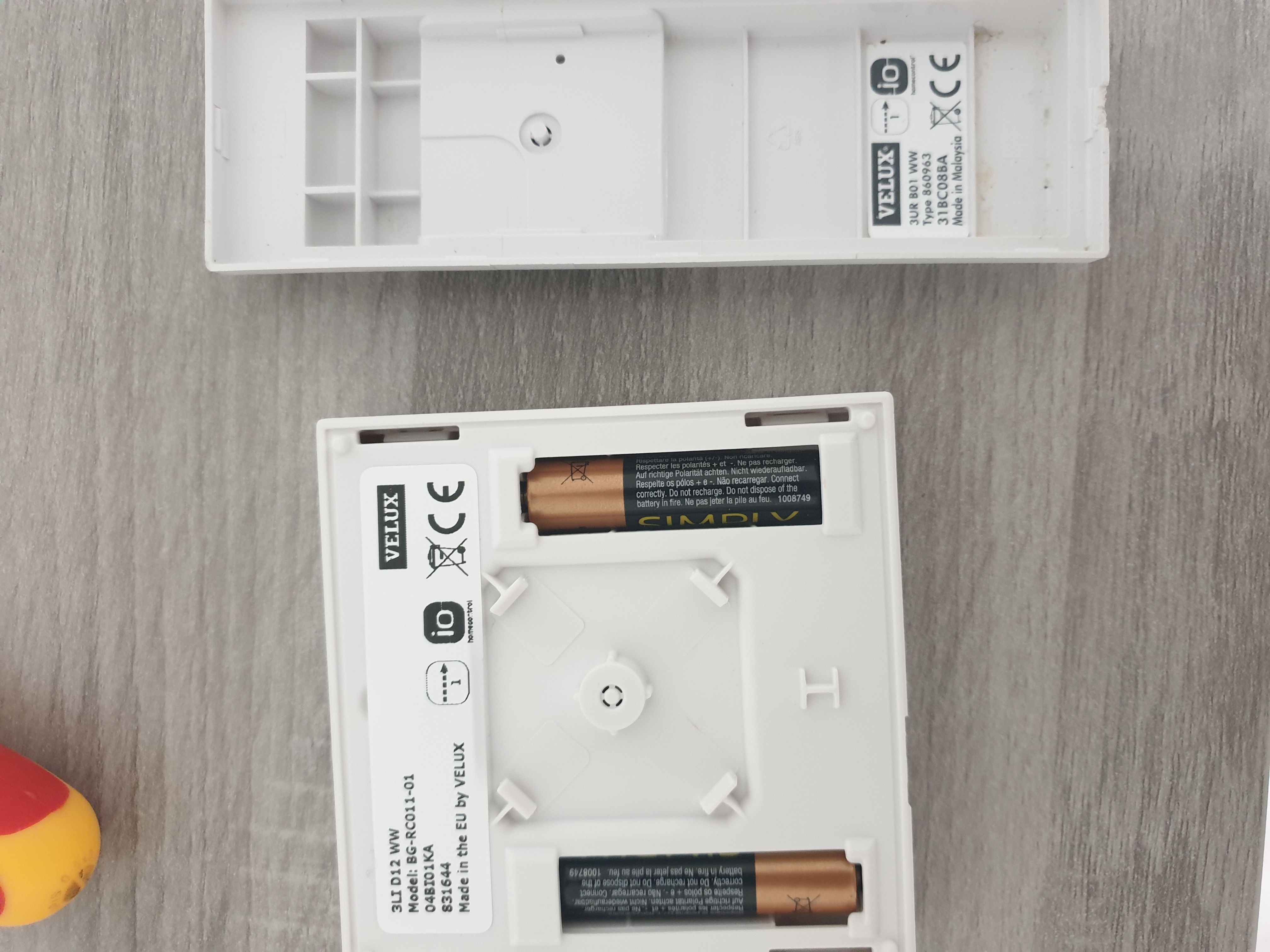 Télécommande Velux Klr 200 Ne Fonctionne Plus