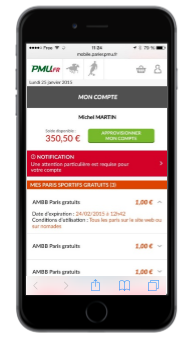 Image compte mobile