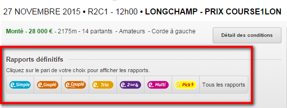 Choix du e-pari