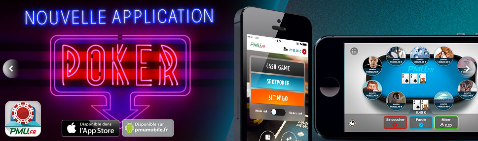 application PMU poker