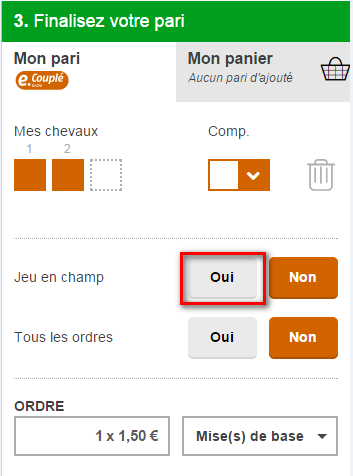 jeu en champ
