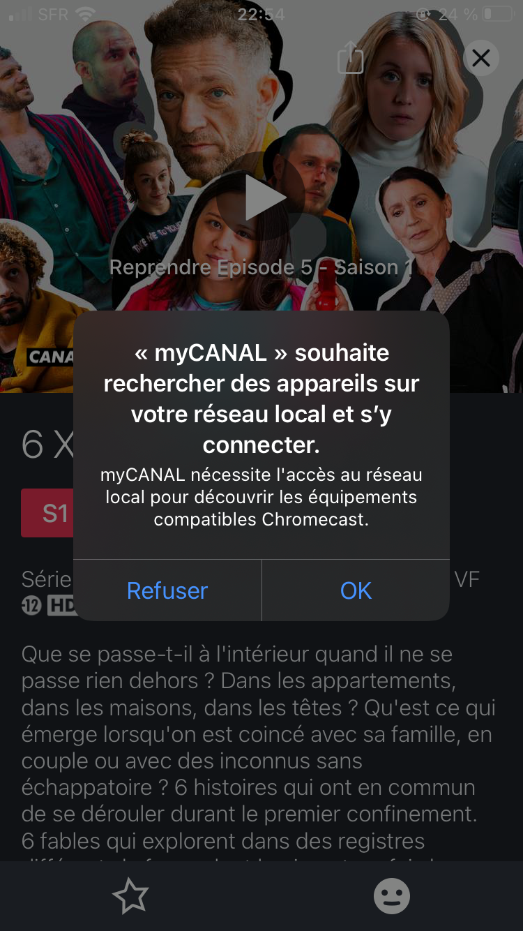 Je N'ai Pas L'icône Cast Sur Prime Video