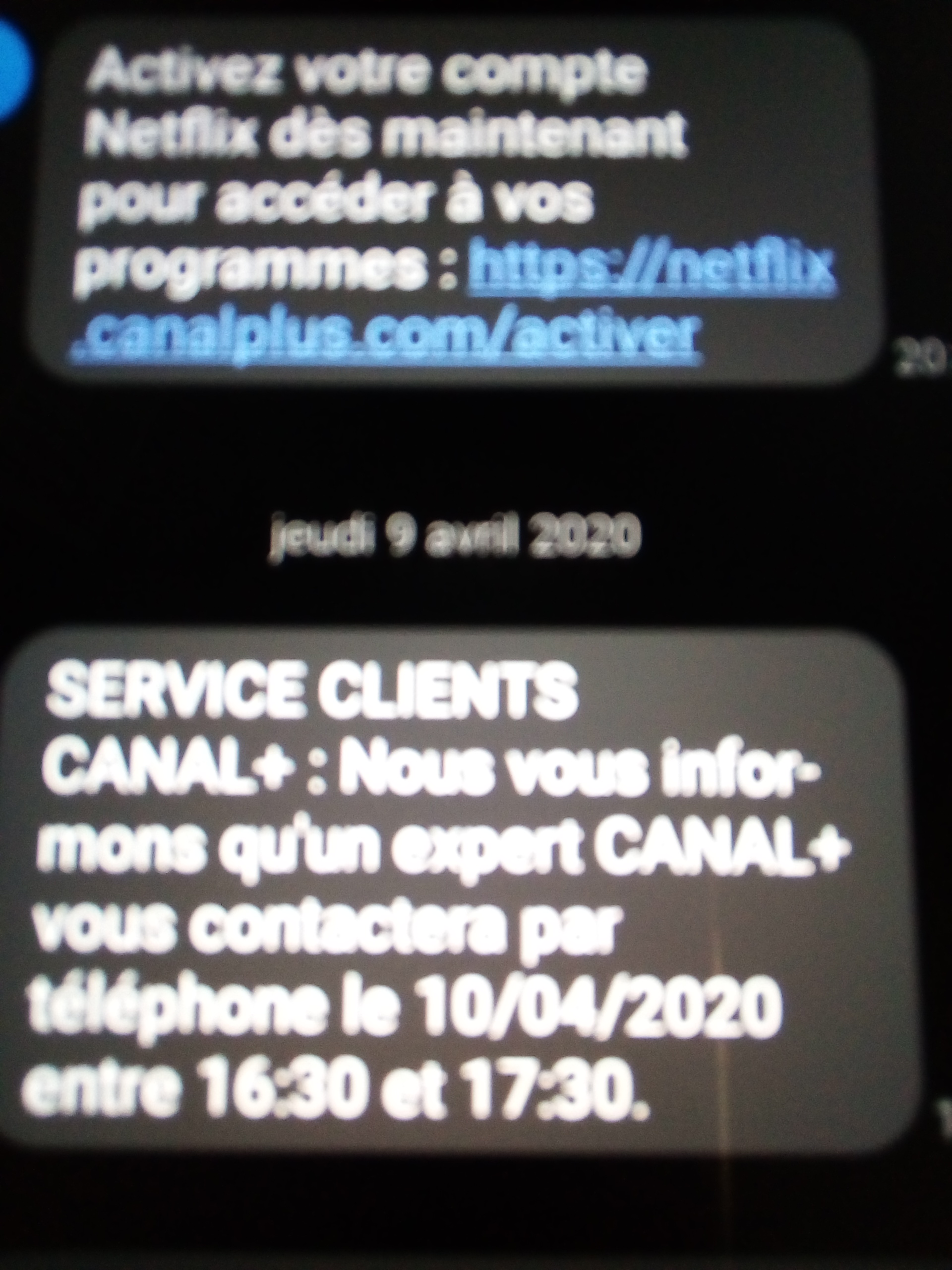 Prélèvement double abonnement canal plus depuis janvier 2019 Résolue