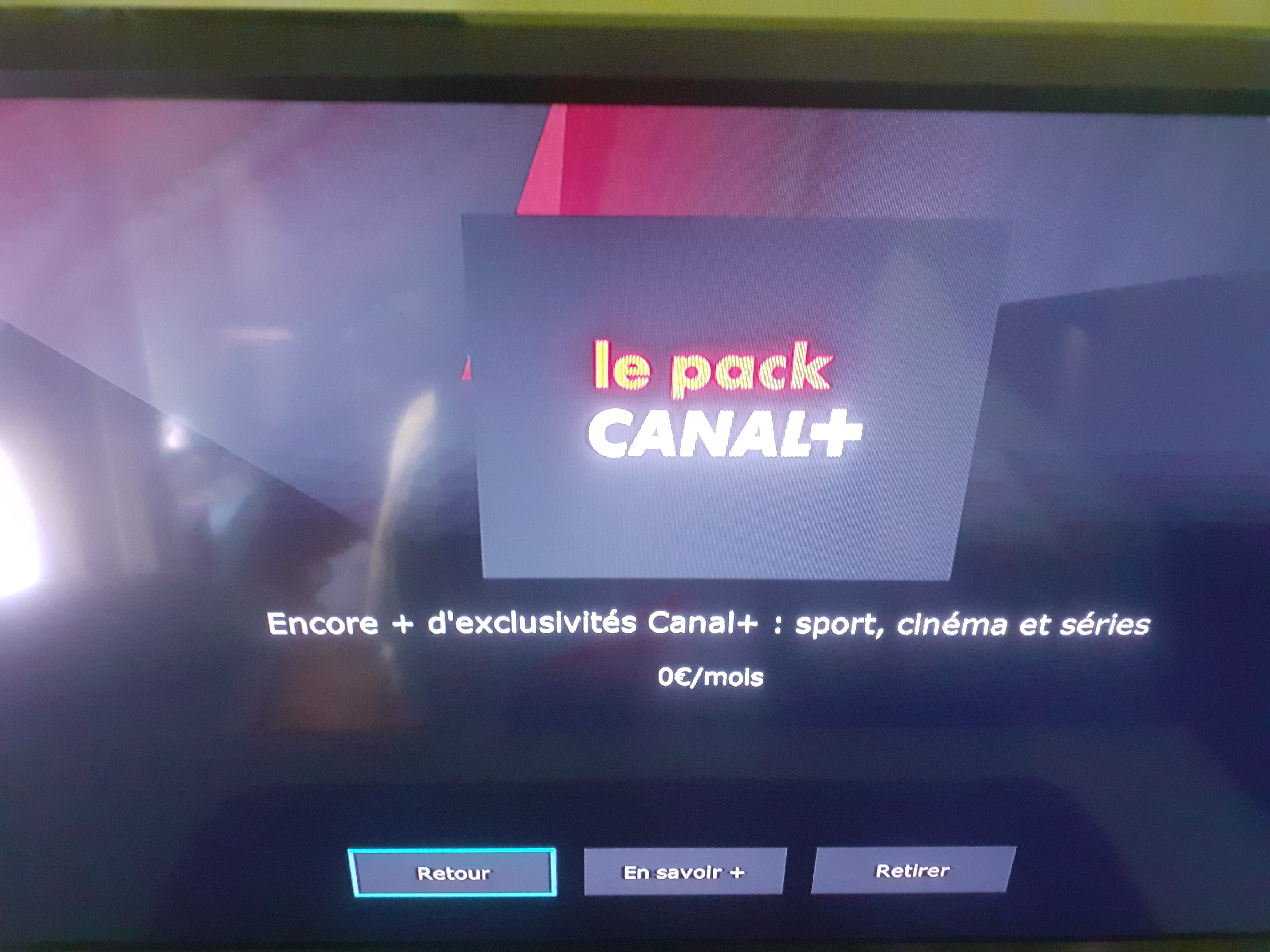 Une Erreur Est Survenue Veuillez Réessayer Ultérieurement Canal Décodeur Canal le Cube S, box Orange, ethernet. Une erreur est survenue