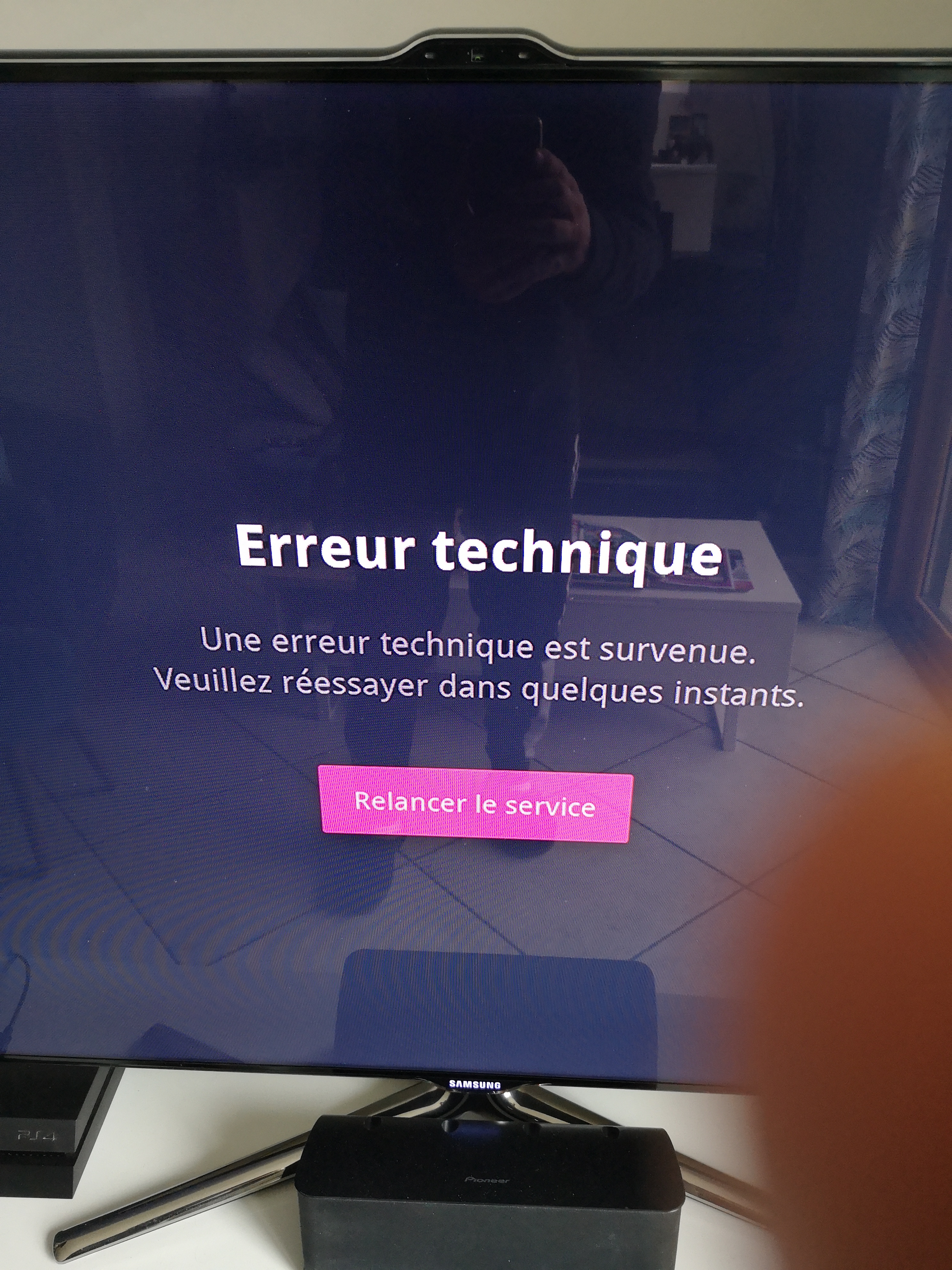 Une Erreur Technique Est Survenue Veuillez Reessayer Dans Quelques Instants Problème de connexion à la demande - Avec Réponse(s)