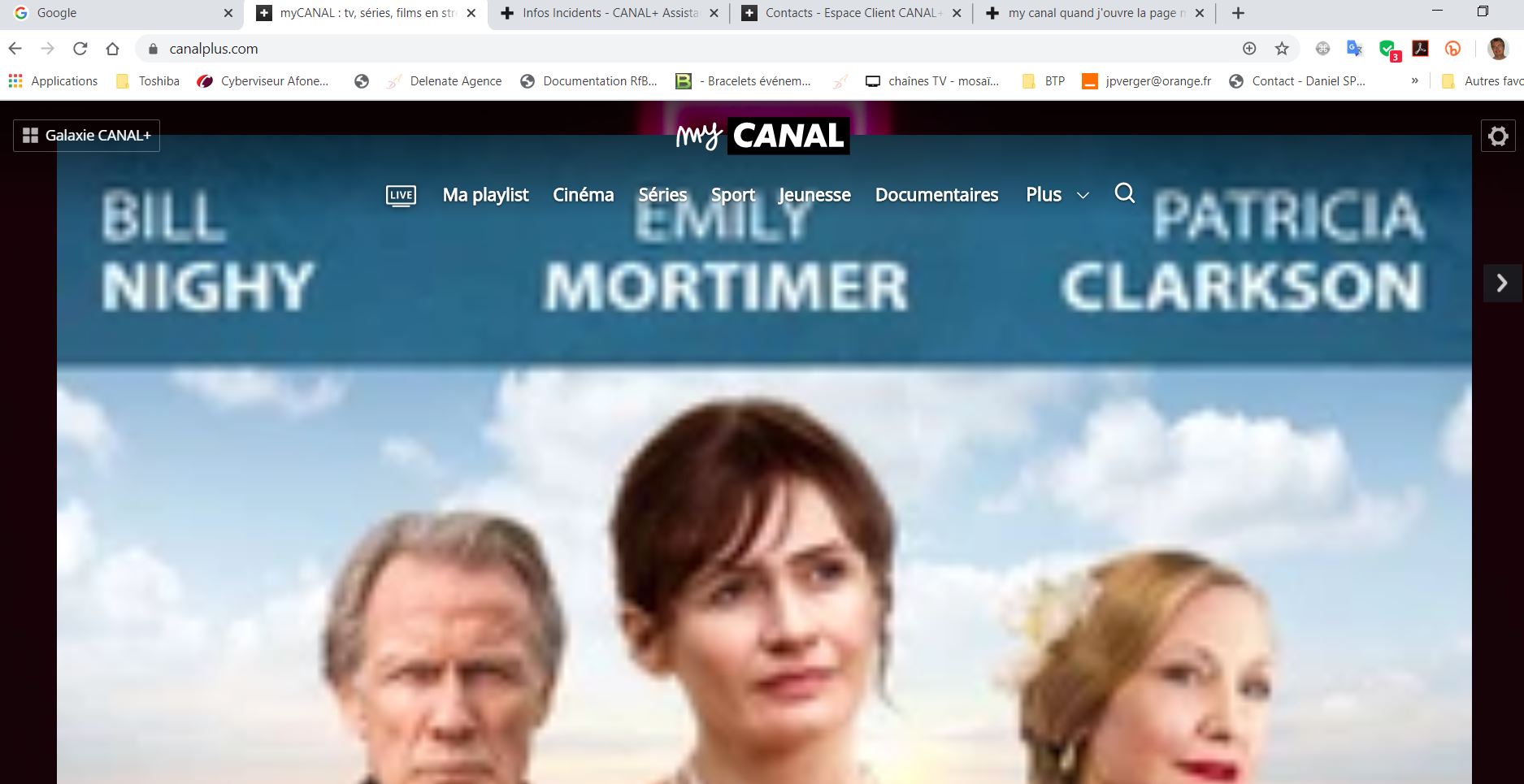 L Image De Mon Ordinateur Saute my canal quand j'ouvre la page my canal sur mon ordinateur l'image
