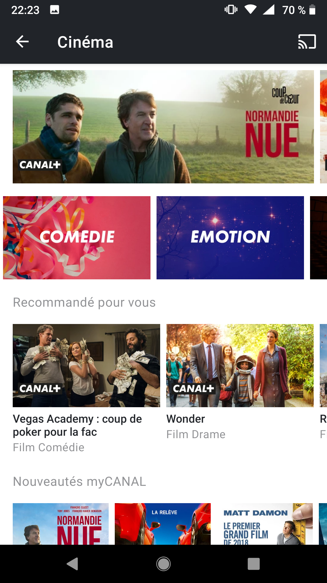 Mytf1 Sur Canal Plus A La Demande Nouvelle interface à la demande my canal (plus de catégories dans films